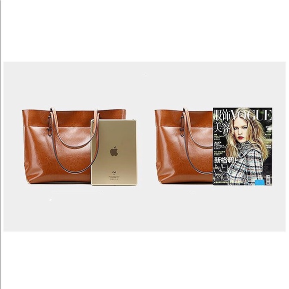 Women's Handbag Vintage Soft Genuine Leather - Picture 4 of 7